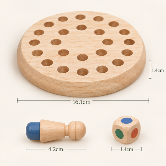 Wooden Memory Game